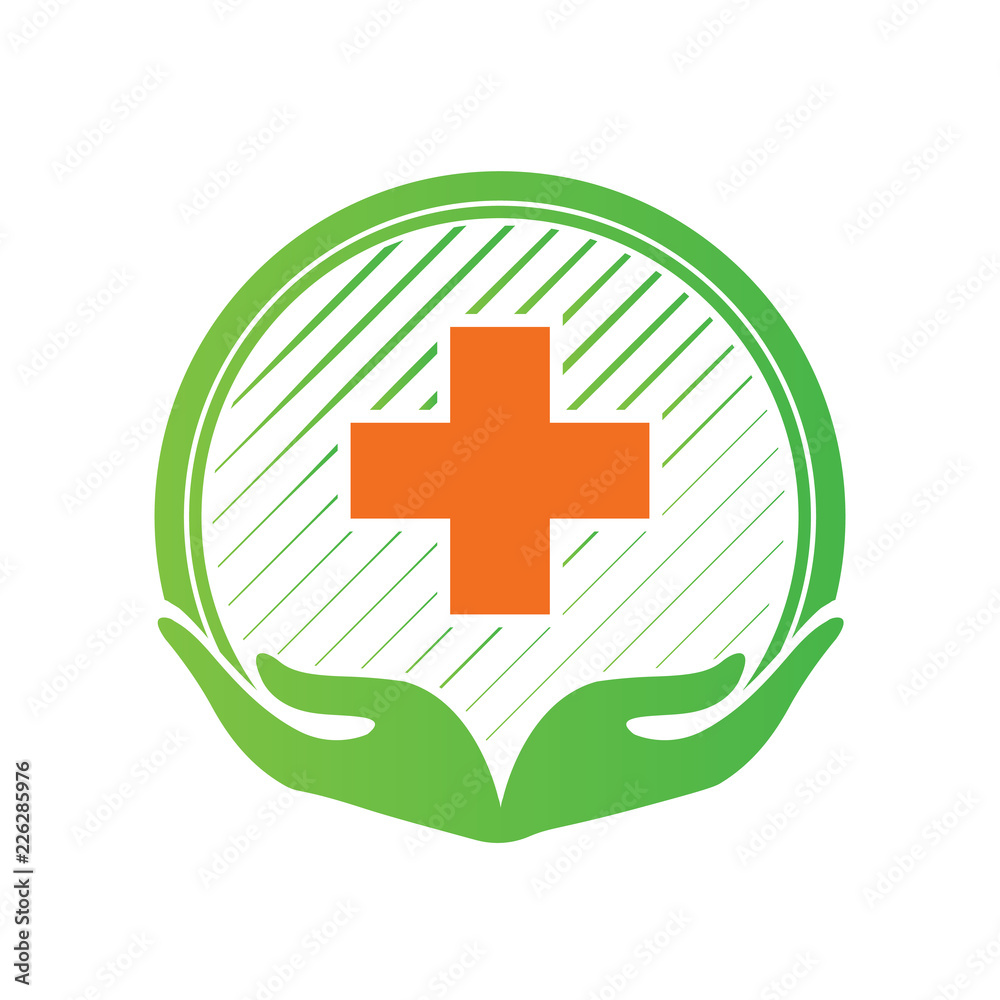 Medical cross logo icon design hospital symbol Vector Image
