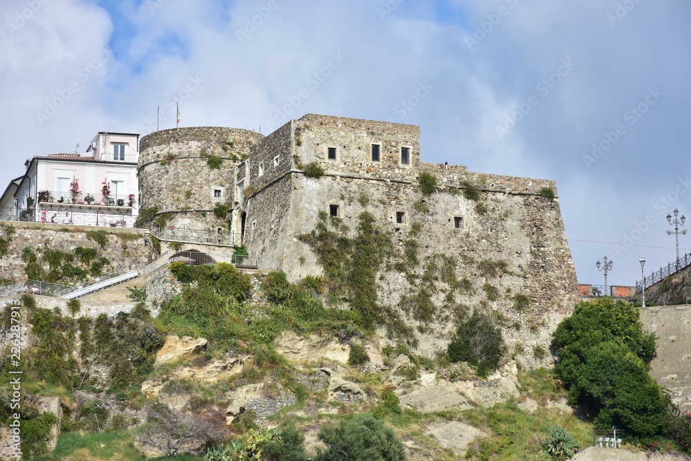 Castello di Gallipoli fortress in town Pizzo in Calabria in Italy