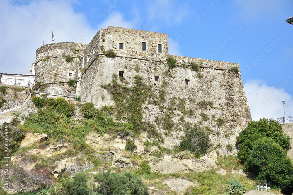 Castello di Gallipoli fortress in town Pizzo in Calabria in Italy