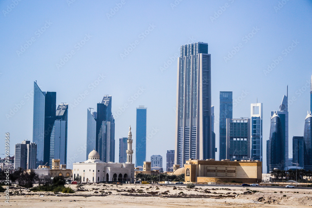 Dubai Emirates skyline