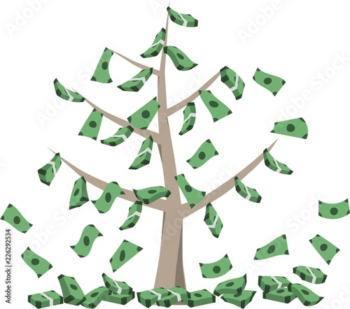 Geld wächst auf Baum.