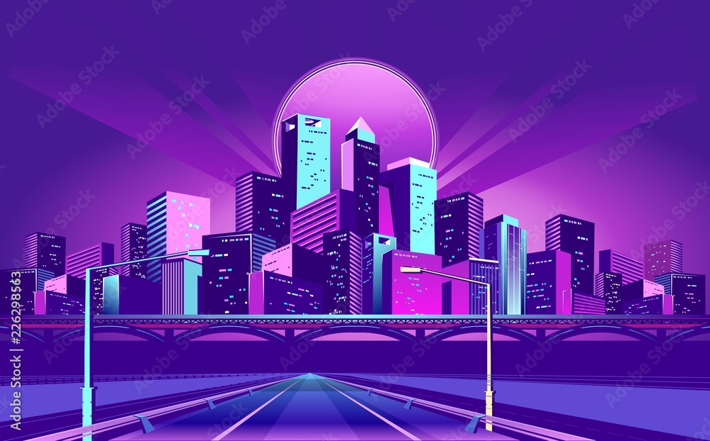 Night Neon City