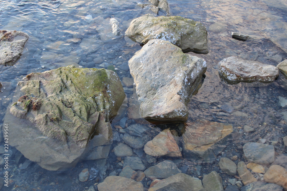 Obraz premium clear sea water