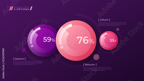 Vector colorful template for creating infographics, presentation