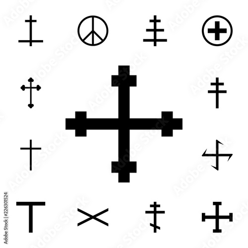 Photography Cross cross-piece icon