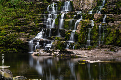 Konstfotografi Falls of Clyde (Corra Linn)