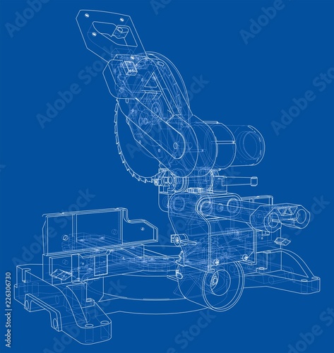 Mitre saw blade concept