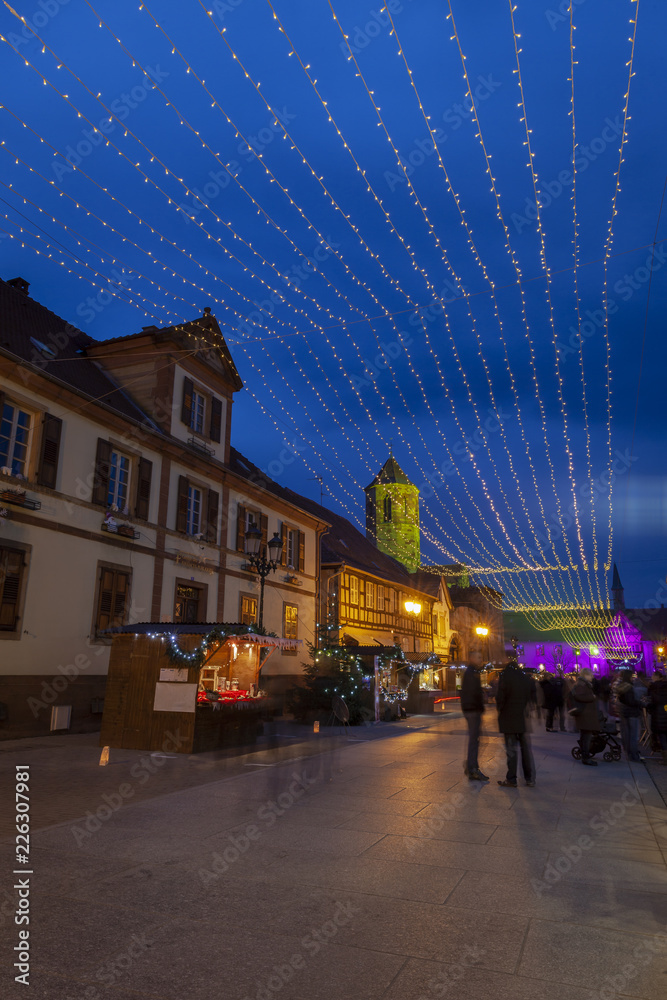 Fototapeta premium Marché de Noël de Rosheim