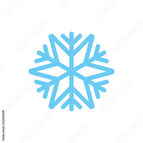 Vector winter snowflake
