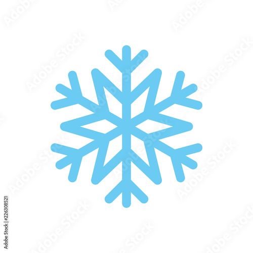 Vector winter snowflake