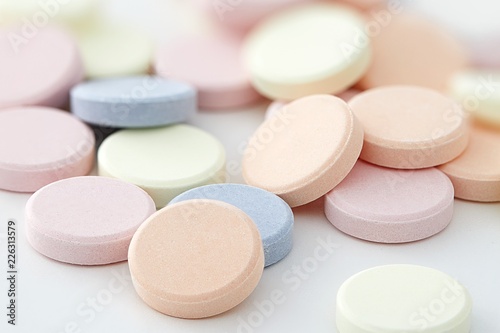 Antacid tablets photo