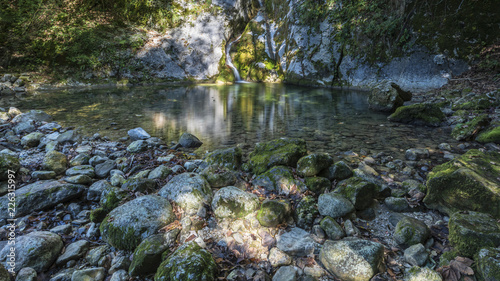 Montenars, Tulin waterfall. Orvenco stream