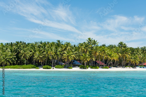 Scenic tropical island Saona in Dominicana © ilyaska