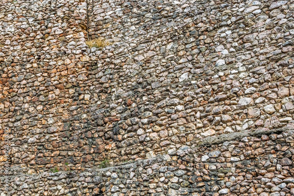 Fototapeta premium Big wall of stones