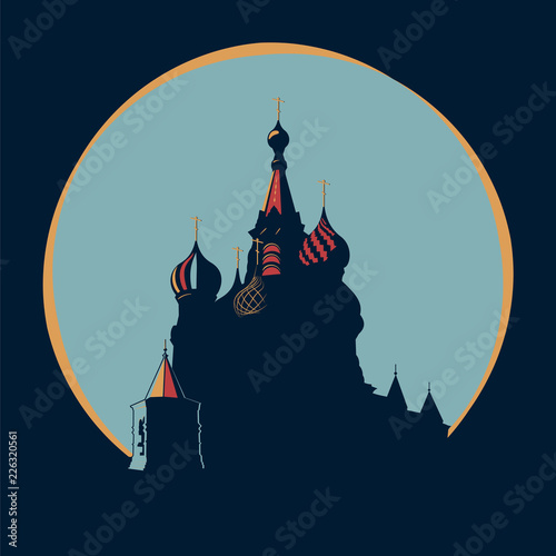 Vasily The Blessed Temple in original style