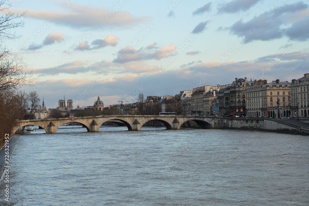 Obraz premium pont à paris