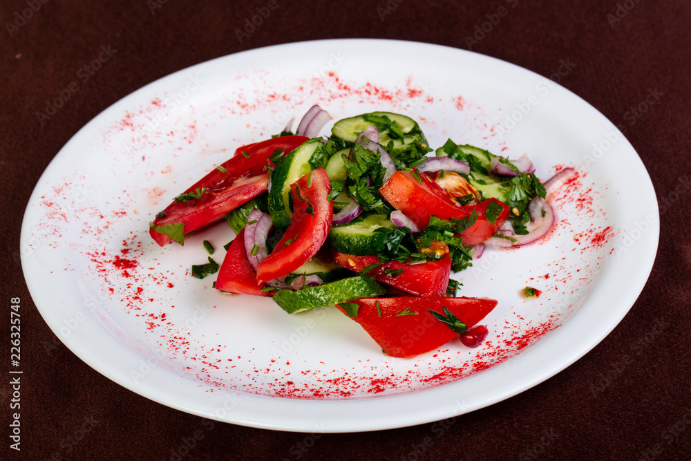 Georgian traaditional salad Georgian traaditional salad