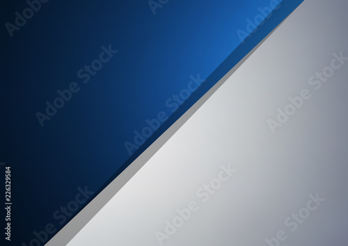 Abstract blue and gray overlap vector background, Can be used in artwork design