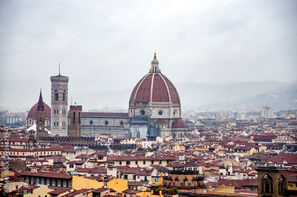 View from Piazza Michelangelo on Cathedral of Santa Maria del Fiore