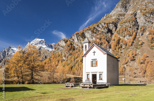 Devero Lake in Alpe Devero natural park in the Lepontine Alps, Verbania (Italy)