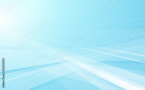 Abstract blue geometric technology background. Vector illustration