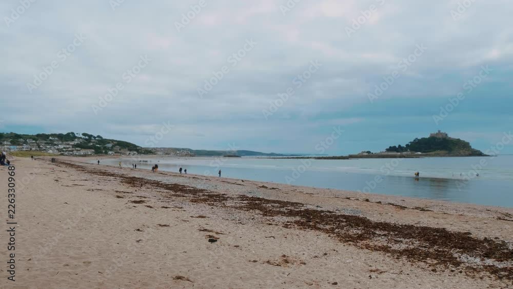 St Michaels Mount at the coast of Marazion in Cornwall St Michaels Mount at the coast of Marazion in Cornwall