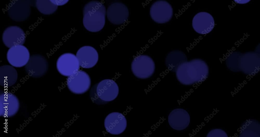 abstract gradient blue background with bokeh and particles flowing, events festive holiday new year christmas overlay ready concept