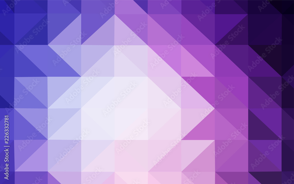 Light Purple vector polygonal background. Light Purple vector polygonal background.