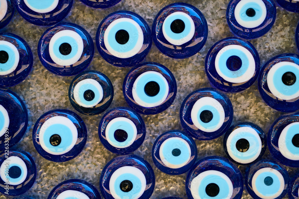 Fototapeta premium evil eye beads