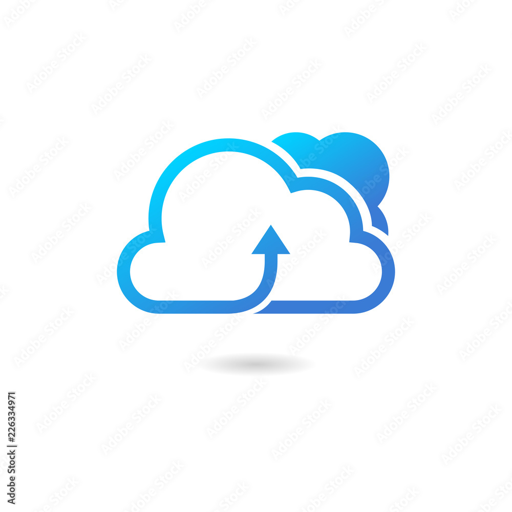 Cloud logo design Cloud logo design