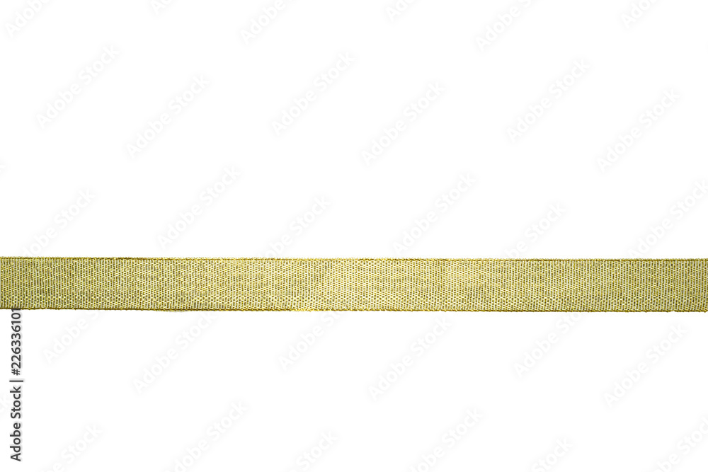 Gold Christmas bow isolated on white background. Gold Christmas bow isolated on white background.