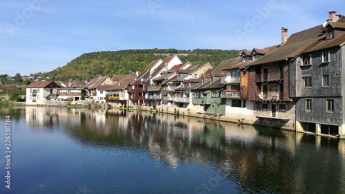 Ornans dans la vall  e de la loue