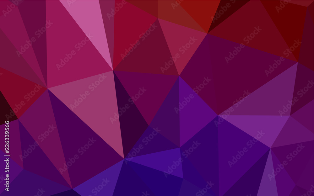 Dark Pink, Yellow vector abstract polygonal pattern. Dark Pink, Yellow vector abstract polygonal pattern.