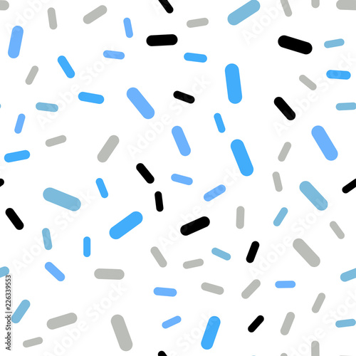 Light BLUE vector seamless template with repeated sticks.