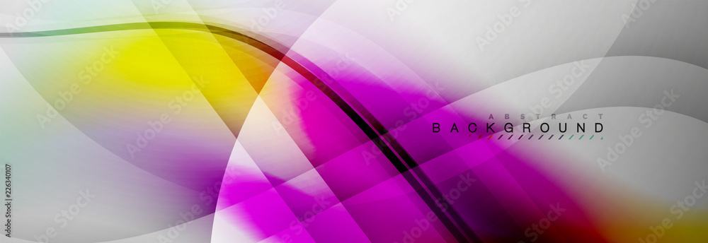 Smooth flowing wave motion concept background Smooth flowing wave motion concept background