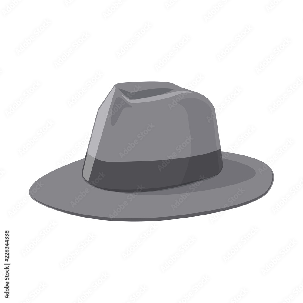Isolated object of headgear and cap symbol. Collection of headgear and accessory vector icon for stock. Isolated object of headgear and cap symbol. Collection of headgear and accessory vector icon for stock.