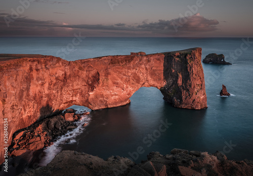 Dyrhólaey Arch, vik, iceland