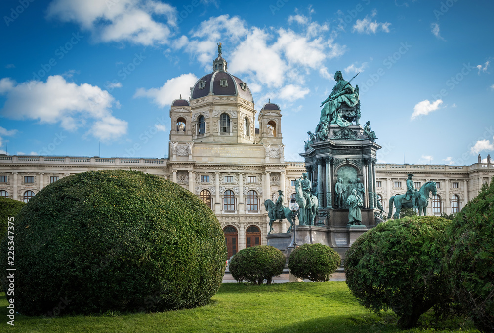Fototapeta premium Pomnik Marii Teresy w Wiedniu, Austria.