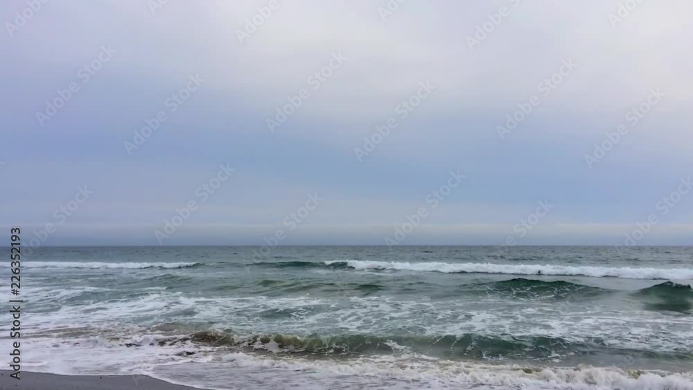 Zuma Beach in Malibu at sunset, California, USA Zuma Beach in Malibu at sunset, California, USA