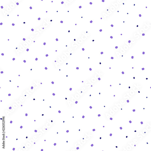 Dark Purple vector seamless template with circles.