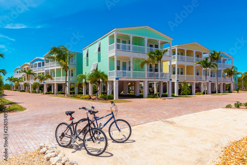 Obraz na płótnie Condos in Little Torch Key Florida Keys USA w salonie