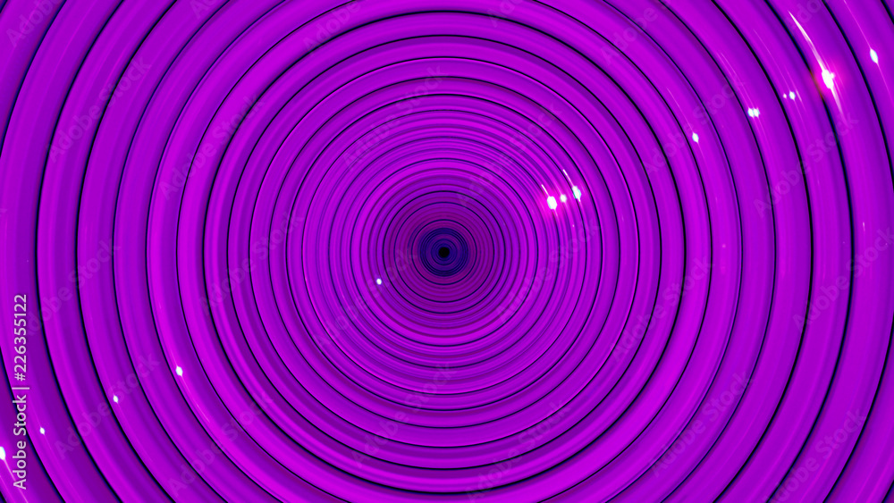 Purple circle shape swirl with glare. Purple circle shape swirl with glare.