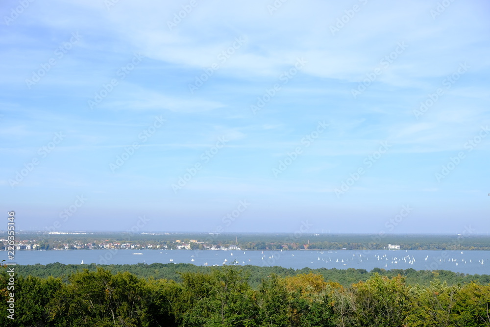 view to a lake