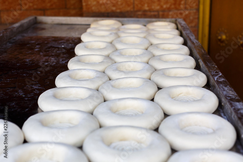 Bread dough, captured in Kashgar (Xinjiang) photo