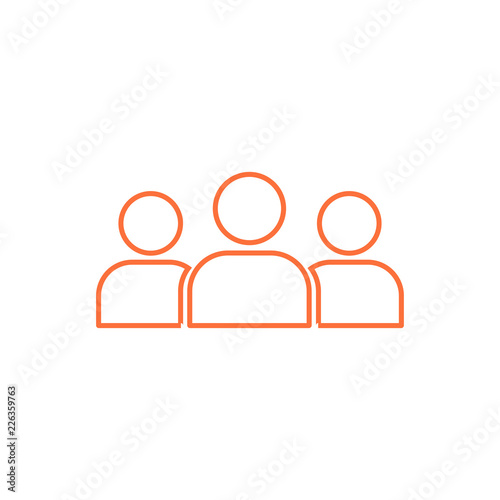 A group of people logo