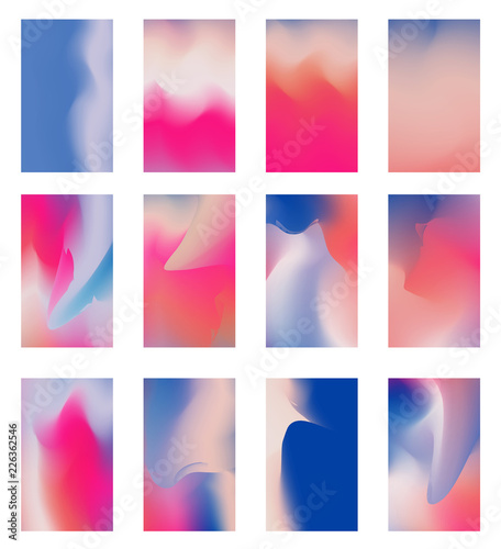 Gradient Mesh vector can be used as a screen saver on a computer screen, smartphone