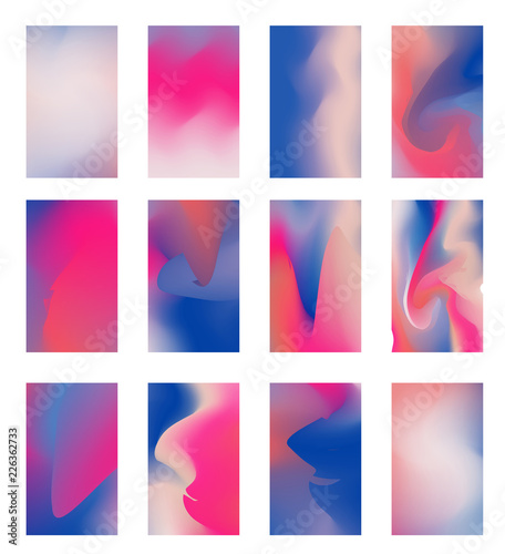 Gradient Mesh vector can be used as a screen saver on a computer screen, smartphone
