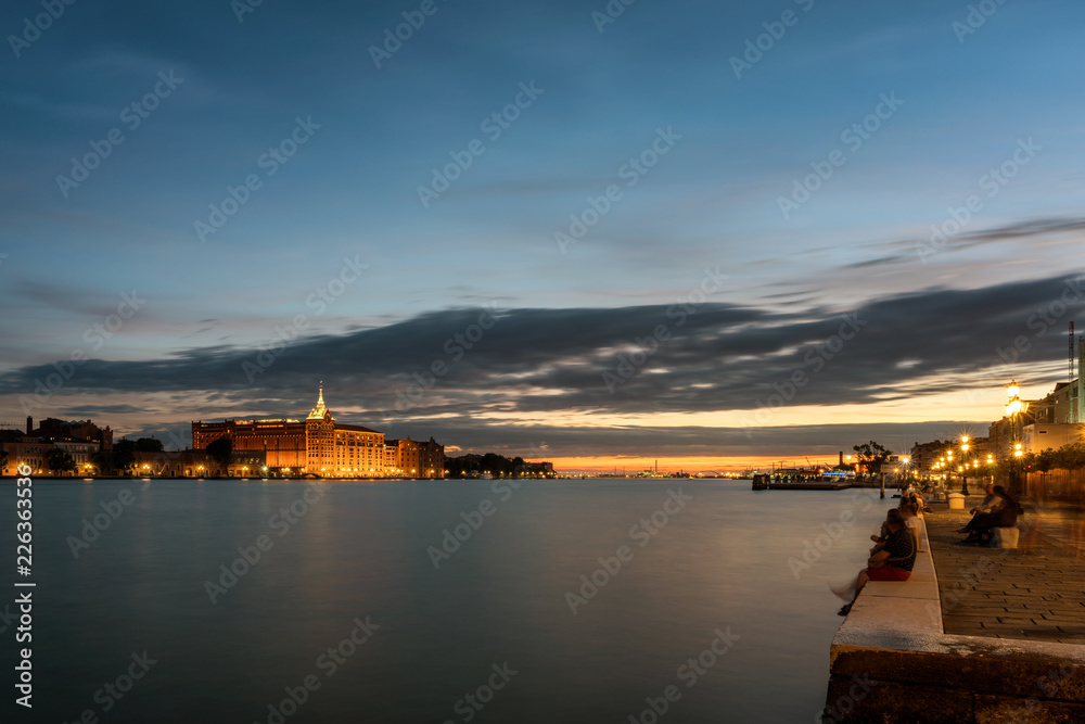 Cityscape of Venice.