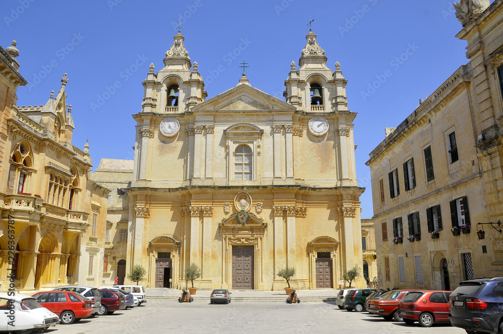  Cathedral of Saint Paul  in Mdina, Malta