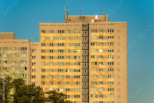 typical residential house in east berlin